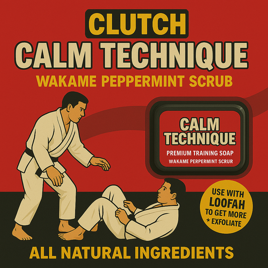 Calm Technique Jiu Jitsu Bar Soap and Exfoliate